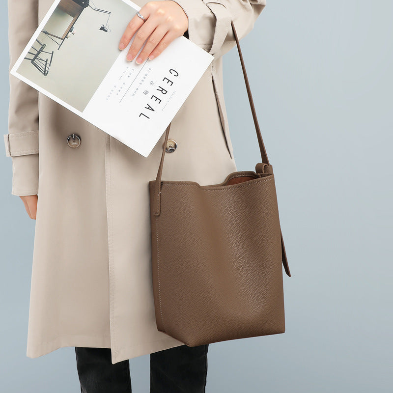 Women's Genuine Leather Large Capacity Big Shoulder Bags