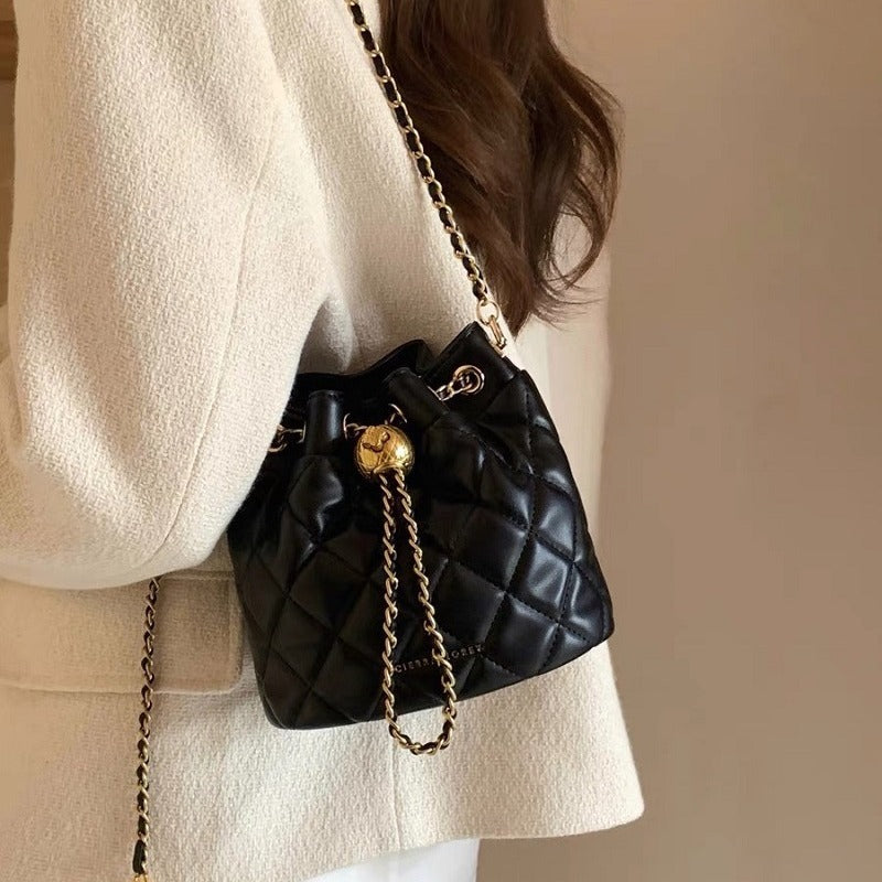Women's Comfortable Durable Manor Rhombus Chain Crossbody Bags
