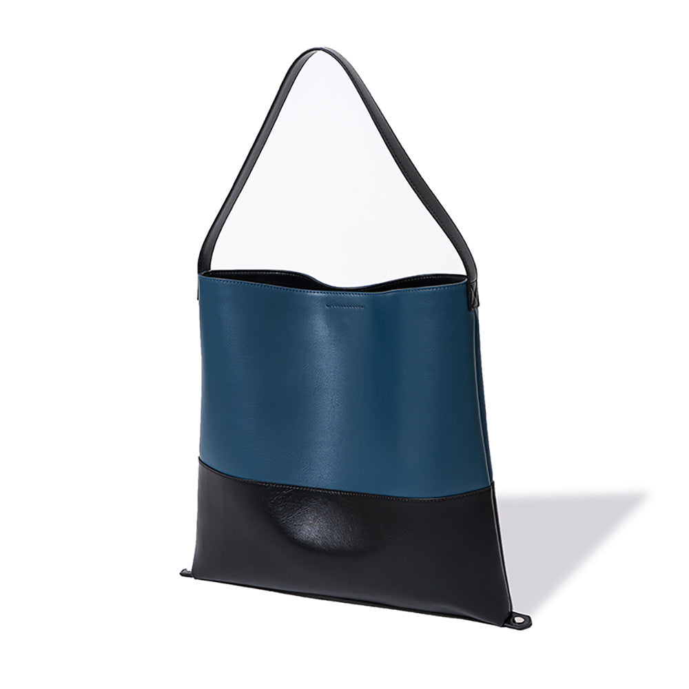 Capacity Korean Simple Cowhide Shopping Fashion Tote Bags
