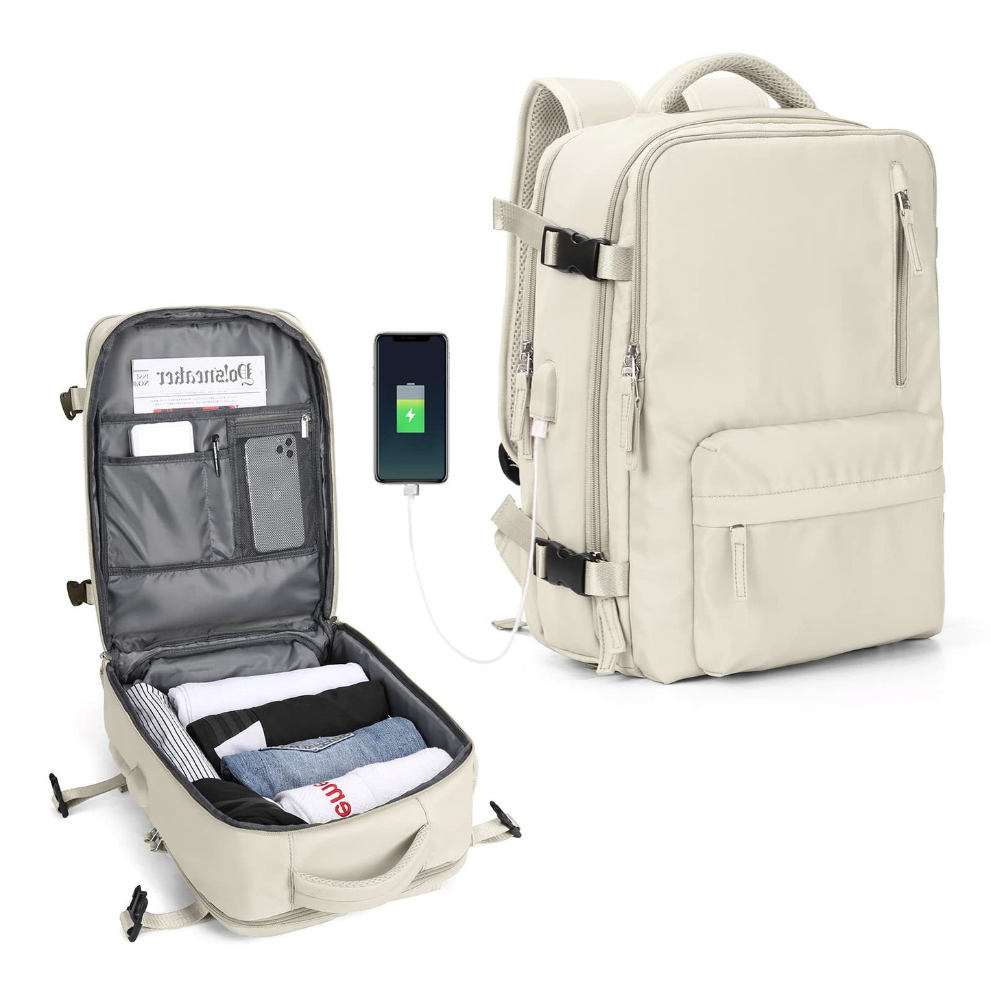 Women's Fashion High-grade Large Capacity Leisure Short Backpacks