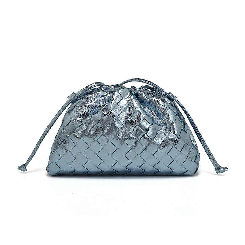 Women's Woven Cloud Dumpling Popular Fashion Clutch Shoulder Bags