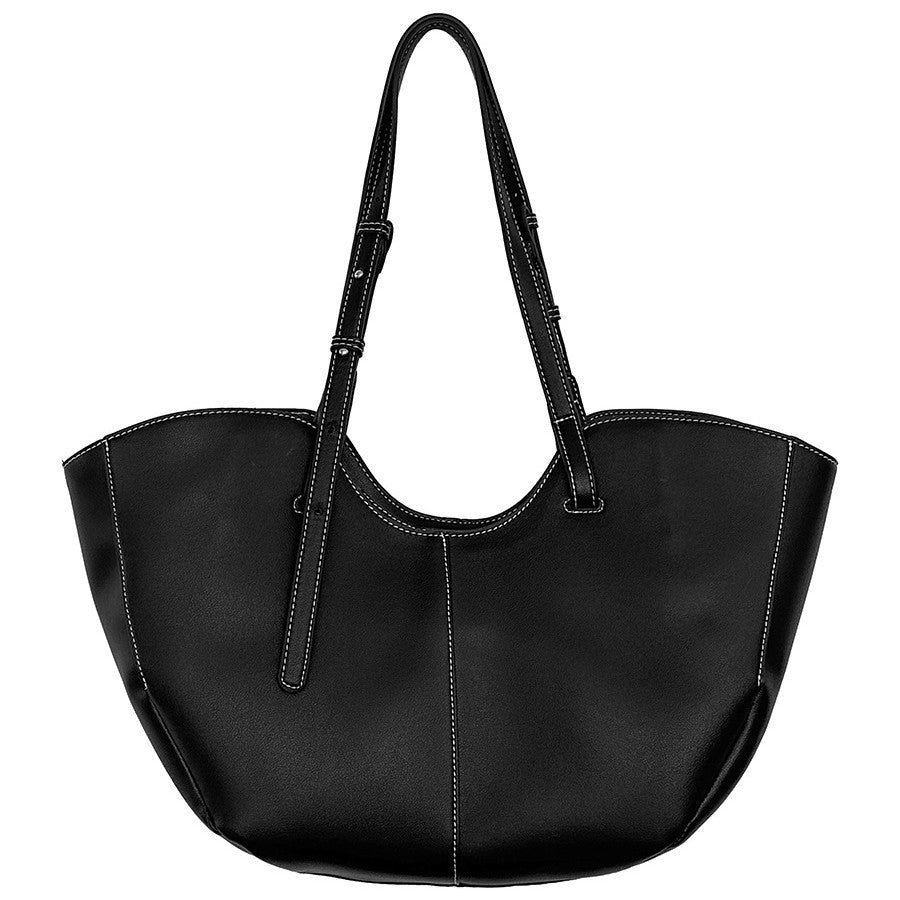 High-grade Versatile Wings Solid Color Large Capacity Commuter Shoulder Bags