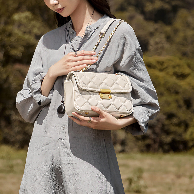 Summer Chain Fashion Genuine Leather Popular Shoulder Bags