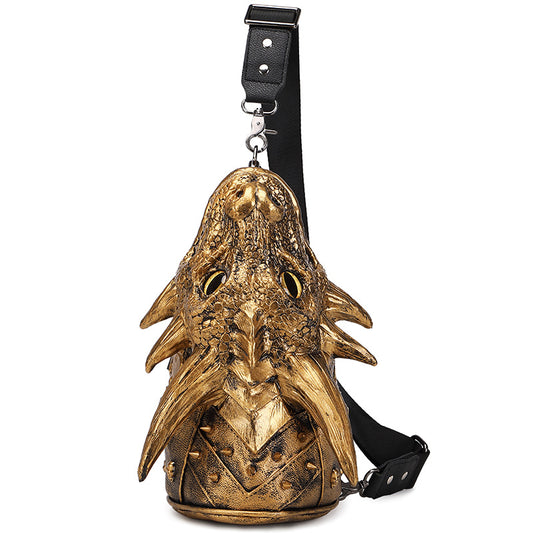 Women's & Men's & Personality Rivets Three-dimensional Faucet Fashion Backpacks