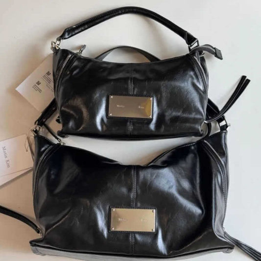 Niche Side Zipper Commuter Dumpling Underarm Shoulder Bags