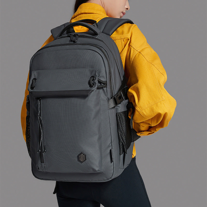 Men's Leisure Daily Commuter Waterproof Large Capacity Backpacks