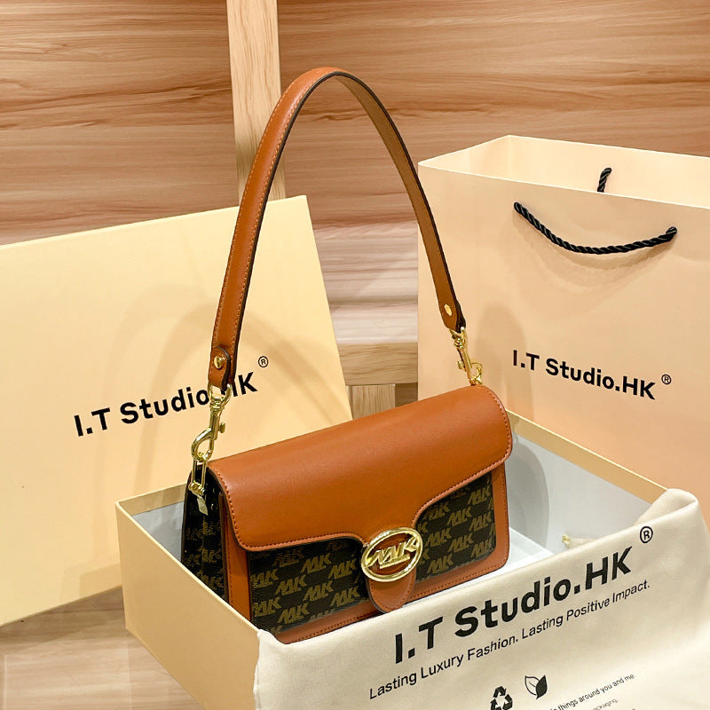 Women's Fashion Today Popular Underarm Same Store Small Square Bags