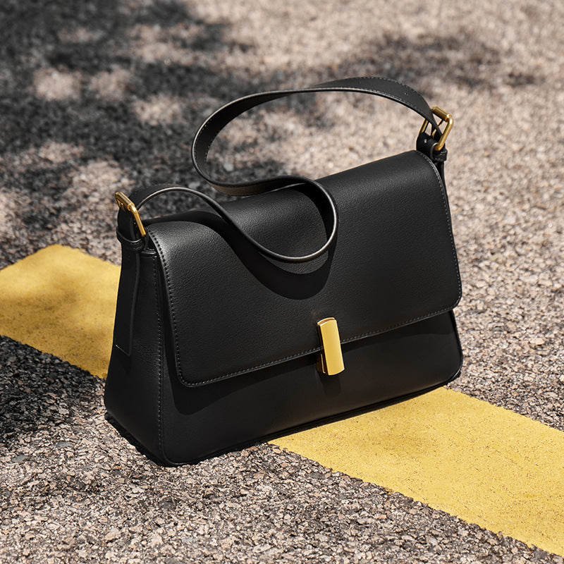 Women's Large Capacity High-grade Genuine Leather Underarm Shoulder Bags