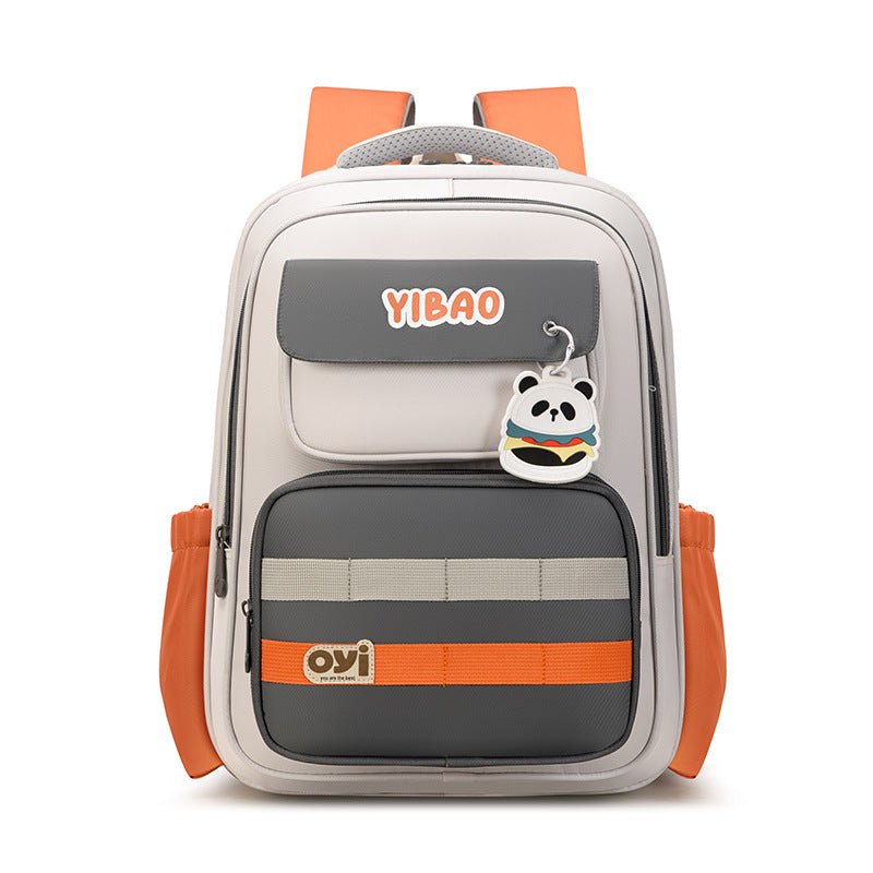 Children's Primary Waterproof Oxford Cloth Spine Protection Elementary School Students' Schoolbags