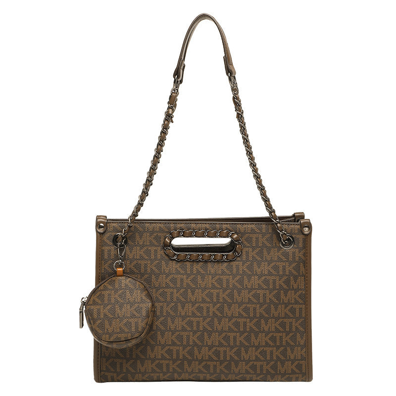 Women's Big Large Capacity Versatile Fashion Chain Shoulder Bags