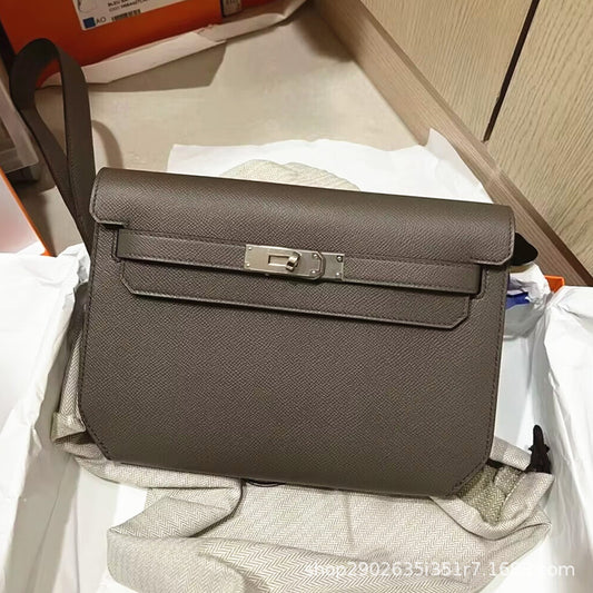 Women's Genuine Leather Retro Kelly High-grade Versatile Handbags