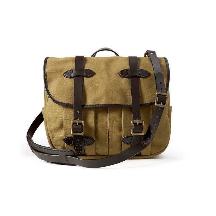Men's American Portable Heavy Weight Oil Wax Shoulder Bags