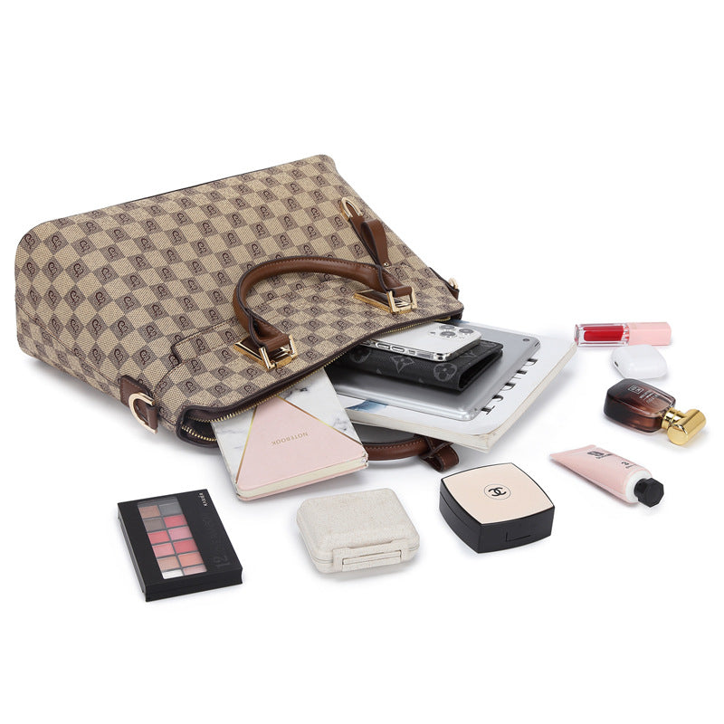 Women's Fashionable Portable Large Capacity Commuter Lightweight Shoulder Bags
