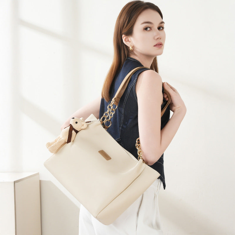 Women's Genuine Leather High-grade Large Capacity Summer Tote Bags