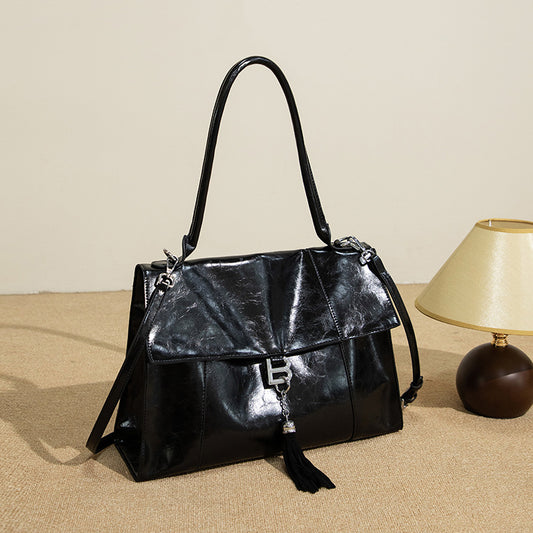 Women's Fashion Simple Commuter High Sense Large Tote Bags