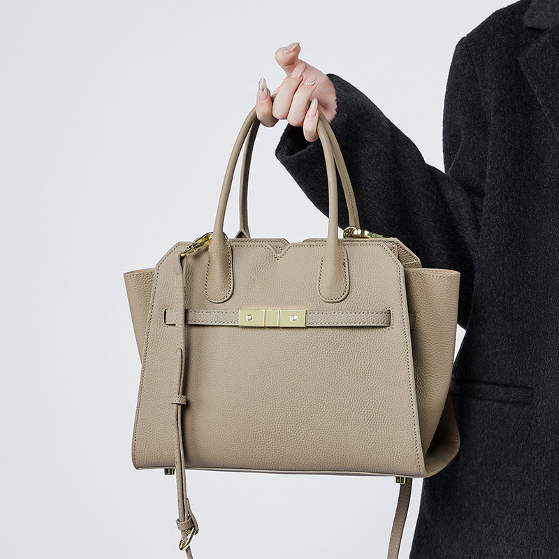 Women's Spring Light Luxury Leather Fashion Large Capacity Crossbody Bags