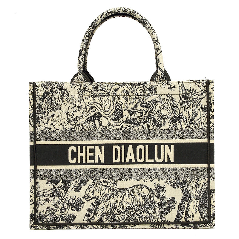 Fashion Elegant Zoo Commuter Large Capacity Small Square Bags