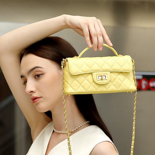 Women's Style Chain Affordable Luxury Fashion Leather Portable Crossbody Bags