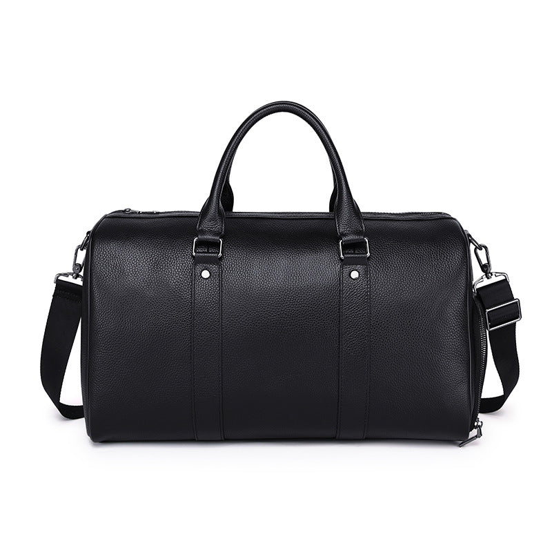 Men's Soft Leather Large Capacity Business Traveling Men's Handbags