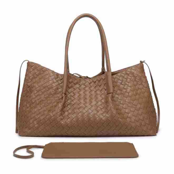 Slouchy Hand-woven Portable Large Capacity Mummy Shoulder Bags