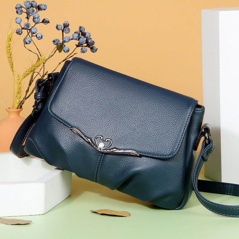 Women's Soft Leather Simple Elegant Gift For Crossbody Bags