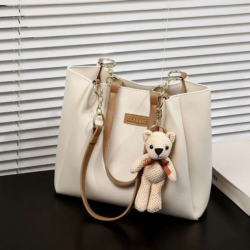 Women's High-grade Hand-held Large Capacity Commuting Tote Bags