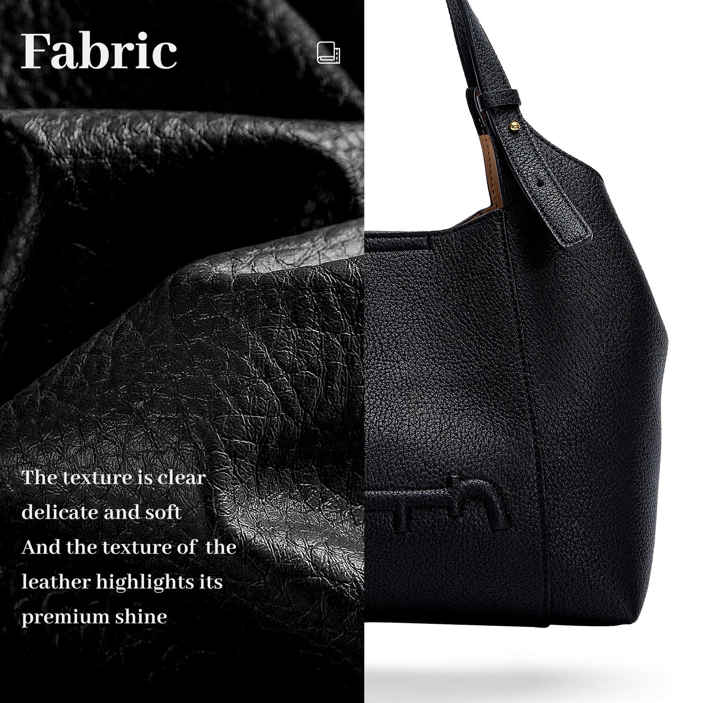 Women's Spring Simple Solid Color Design Fashion Shoulder Bags