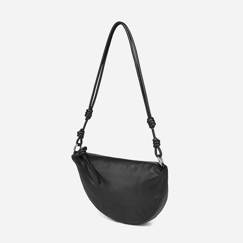 Women's Design Dumpling Cowhide Summer Fashion Large Crossbody Bags