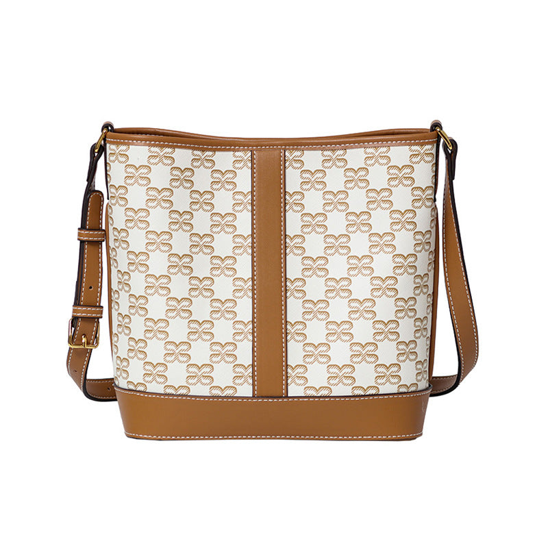 Women's Retro Presbyopic Large Capacity Arc High-grade Shoulder Bags