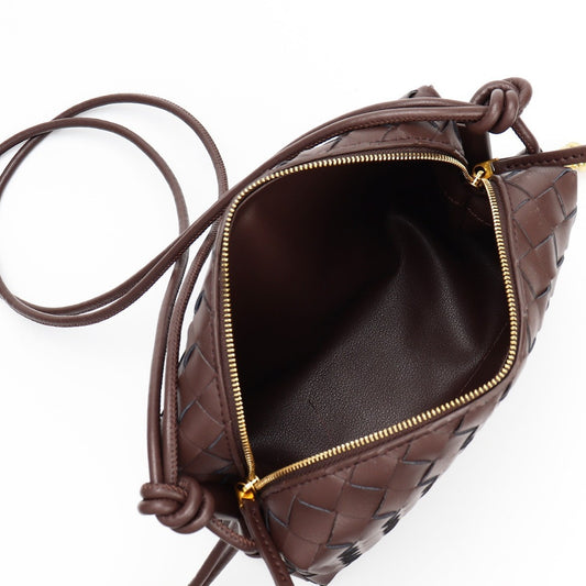 Women's Niche Commuter Cloud Leather Fashion Clutch Men's Shoulder Bags