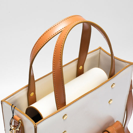 New Simple Leather Leisure Daily Computer Backpacks