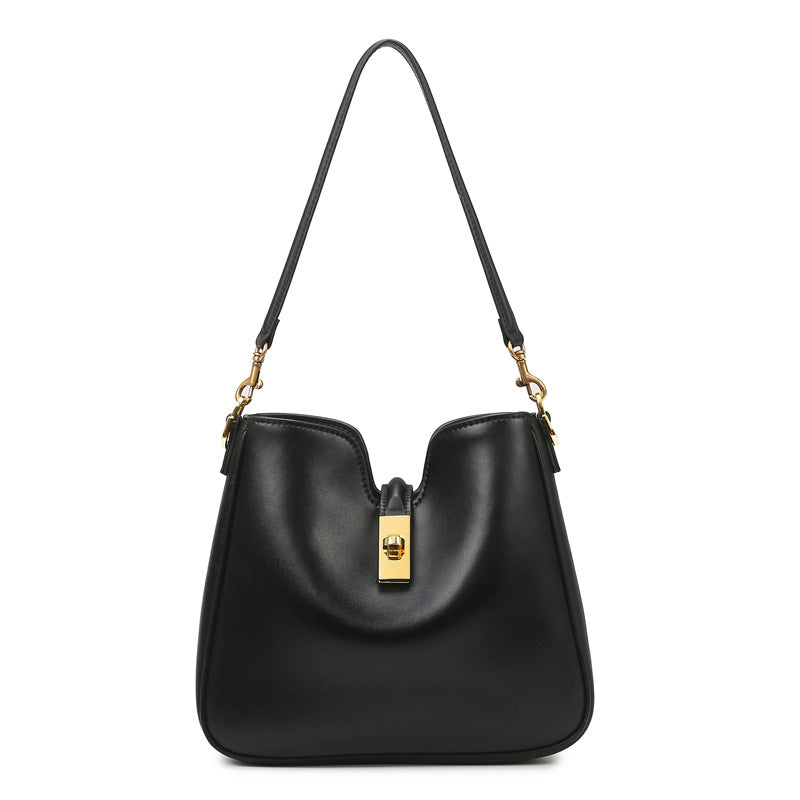 Women's Fashion Simple Commute Underarm Large Capacity Bags