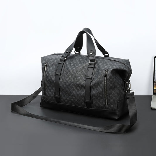 Men's Large Capacity Short Business Trip Trendy Shoulder Bags