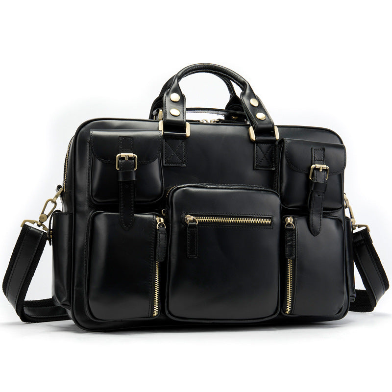 Men's Retro Large Capacity Portable Multifunctional Bags