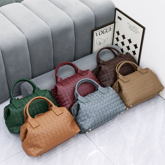 Women's Woven Fashion Simple Luxury Large Capacity Crossbody Bags