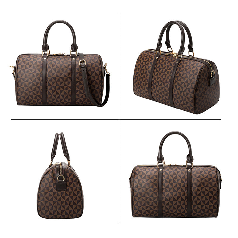 Women's Short-distance Portable Large Capacity Business Printing Handbags