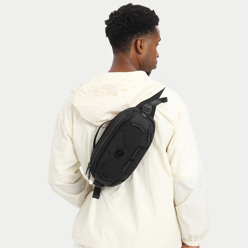 Men's Waterproof Multifunctional Leisure High Sense Fashion Men's Waist Packs