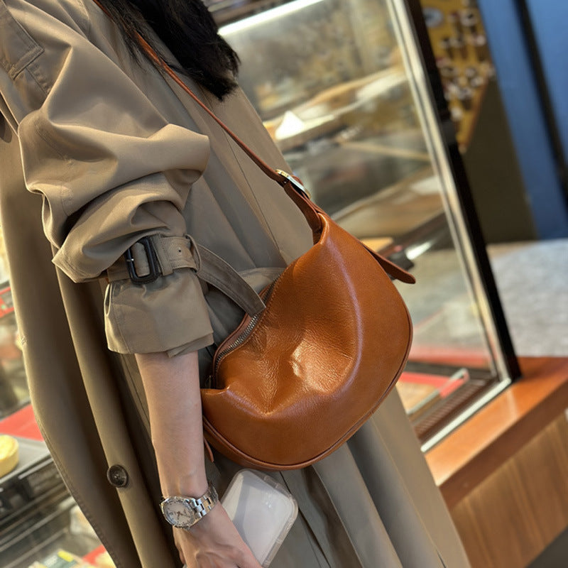 Women's First Layer Cowhide Summer Fashionable Leather Bags