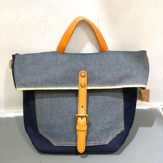 Women's & Men's & Heavy Red Ear Denim Jean Men's Messenger Bags