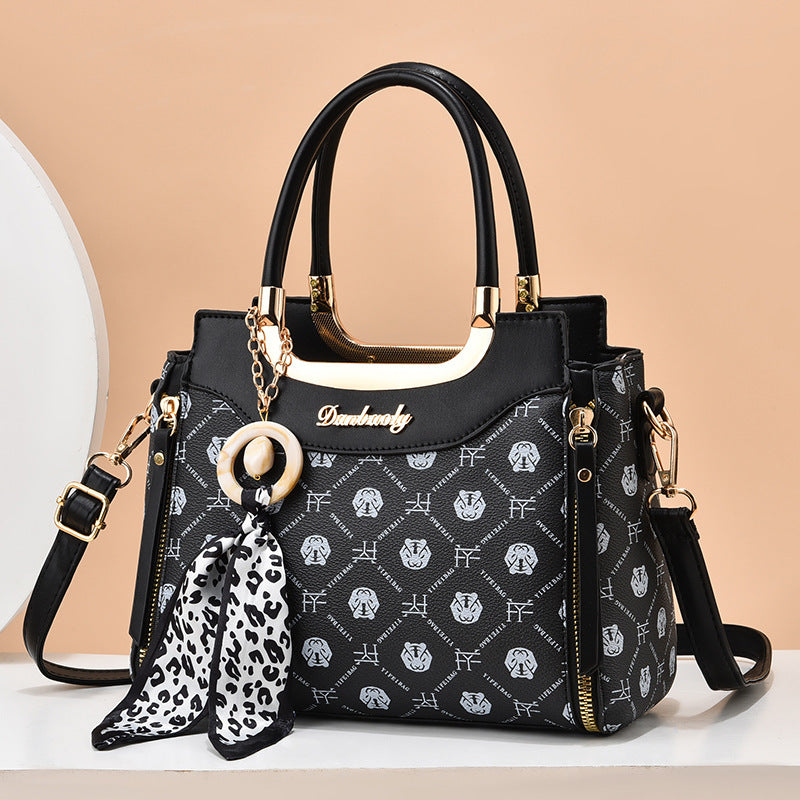 Innovative Women's Fashionable Printed Simple High-grade Shoulder Bags