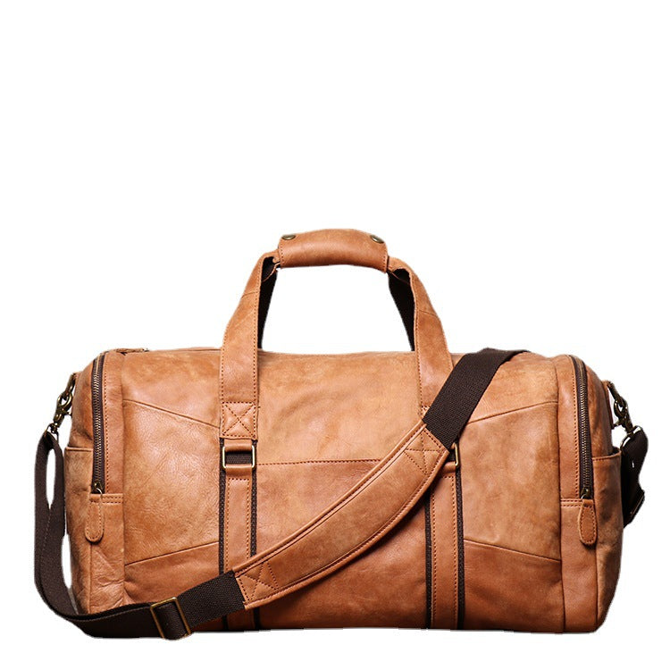 Women's & Men's & Vintage Genuine Leather Matte Large Handbags