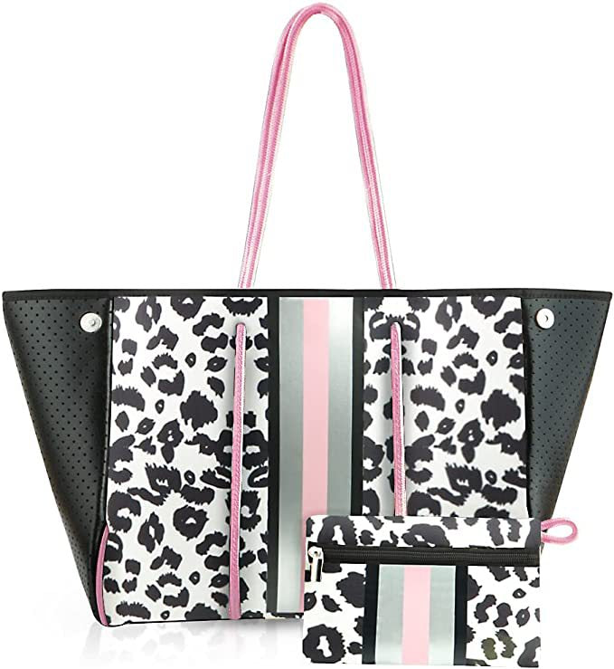 Women's Fashion Neoprene Big Large Beach Travel Bags