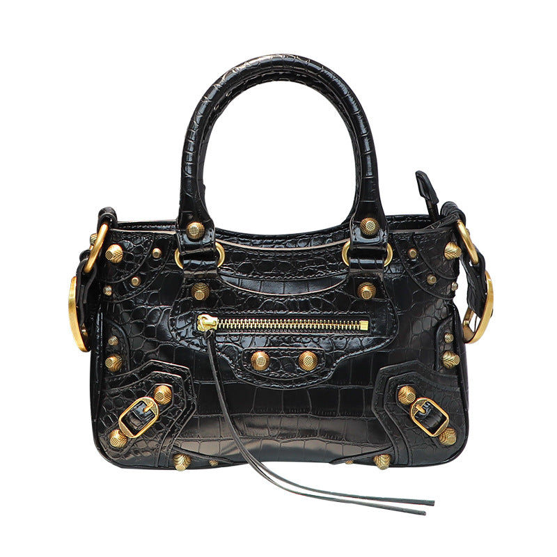 Three-in-one Motorcycle High Quality Rivet Female Bags