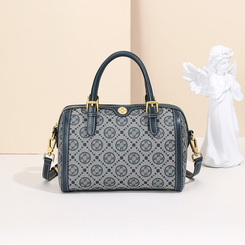 Women's Retro Presbyopic Boston Fashion Graceful Handbags