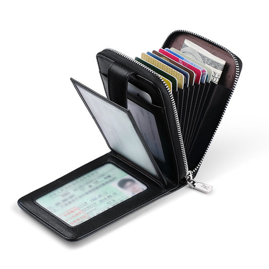 King Paul Driving License Integrated Genuine Card Holder