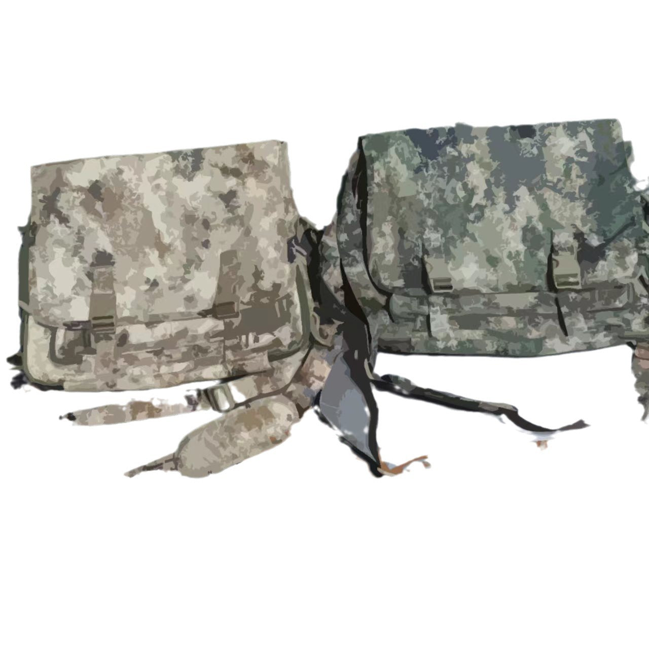 Camouflage Portable Combat Command Operation Computer Outdoor Bags