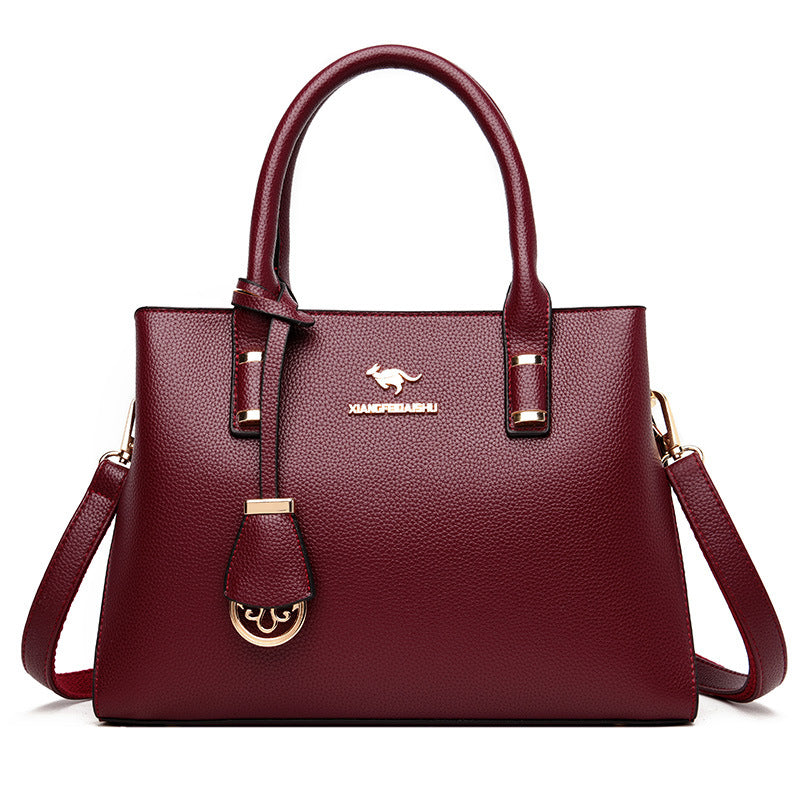 Women's Versatile Fashion Elegant Lady Mom Handbags