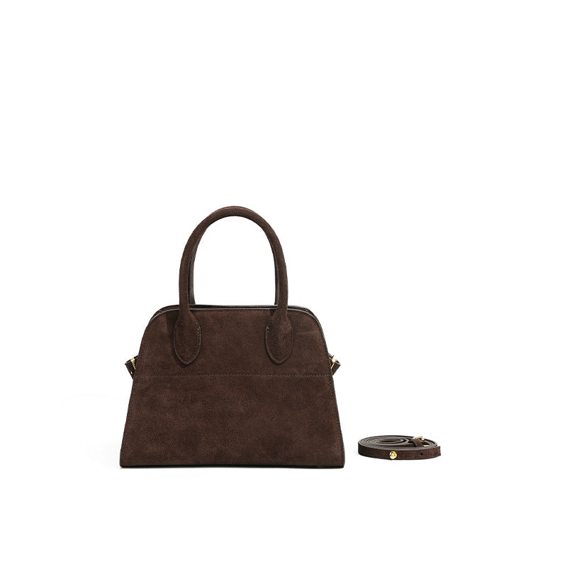 Women's Quality Niche Frosted Cowhide Genuine Leather Bags