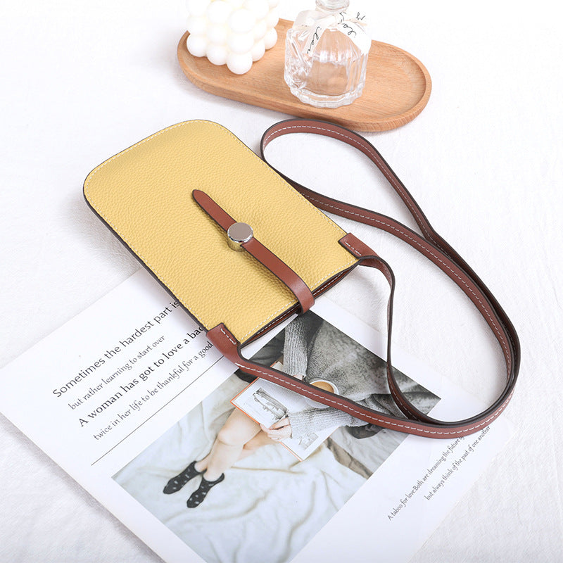 Women's Mobile One Genuine Leather Mini Minority Phone Bags