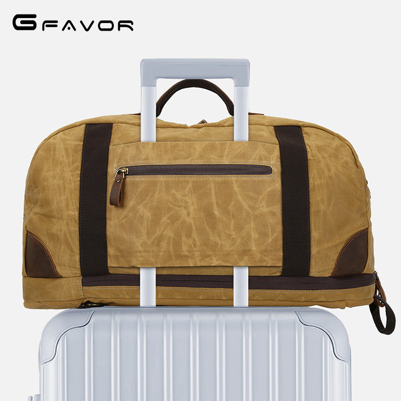 Graceful Retro Large Capacity Canvas Multifunctional Travel Bags